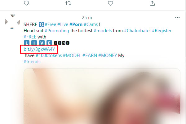 url shortener in twitter tweet