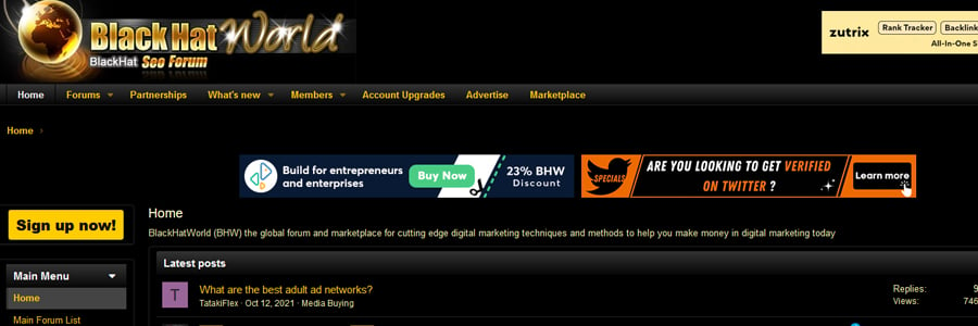 bhw blackhatworld adult forum discussion board