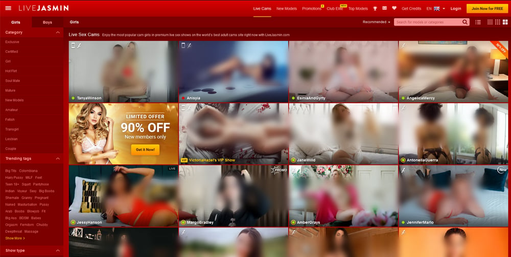 LiveJasmin similar website to chaturbate free