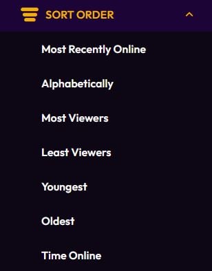 sort bigass sexchat rooms by most viewers